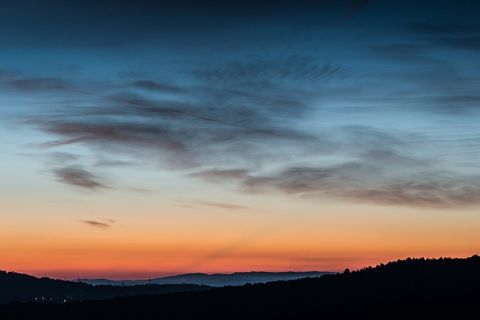 日出，Herdecke，Morgenrot，天空