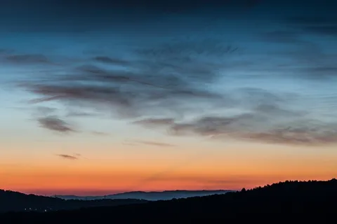 日出,Herdecke,Morgenrot,天空 日出,Herdecke,Morgenrot,天空