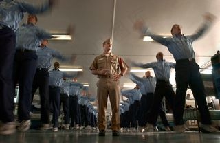 军事，训练讲师，训练营，教学