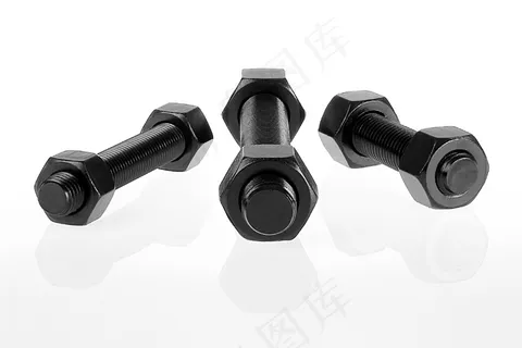 螺丝，工业，螺母，芦笋，油，蓝色，冷