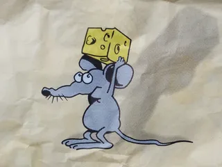 鼠标，奶酪，被盗，三种奶酪高，漫画，可笑