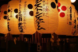 灯笼，日本，东京，庙，神社，夜，亚洲