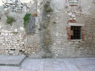 克罗地亚，苏萨克岛，废墟，岛，老，古代