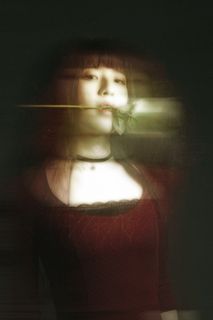 令人毛骨悚然，模型，玫瑰，黑暗，女孩，吸血鬼