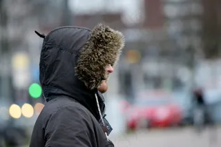 男子，胡德，放松，快乐，梦想，配置文件，人