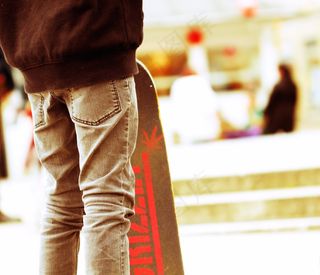 滑板，滑板，城市，年轻，青年，生活方式，乐趣