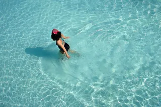 池，水，夏天，蓝色，假期，放松，浴室