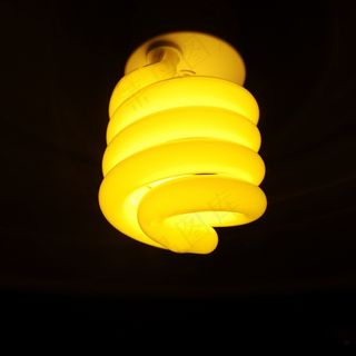 Energiesparlampe，照明，灯泡