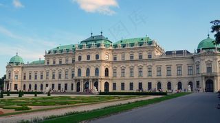 城堡，丽城来，宫殿，巴洛克，维也纳