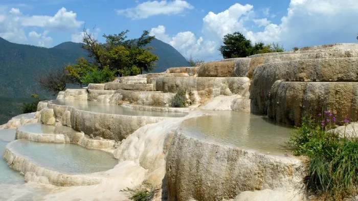 中国，烧结梯田，风景，水，级联
