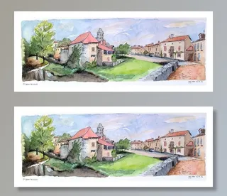 croquis：圣让·德科尔-法国