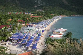 海滩，芭堤雅，可兰经，可兰经，兰岛，海岸