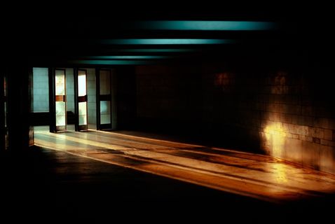 乌克兰，地铁，大都会，入口，城市，日落