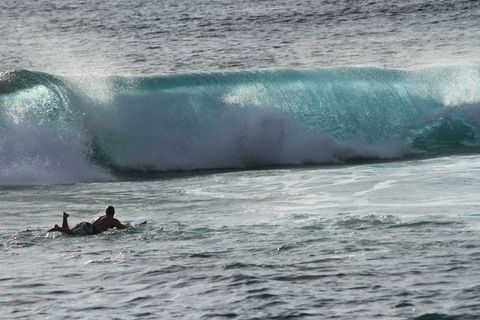 波，海，冲浪，水，驱动器，游泳，桨