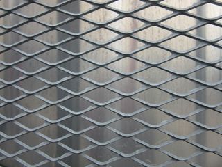 网格，金属，绘制，钢网格，定期，图案