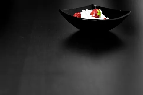 草莓，表，食品，水果，甜点，美味