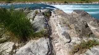 阿尔高，莱希布鲁克，莱希，水，岩，江，新鲜