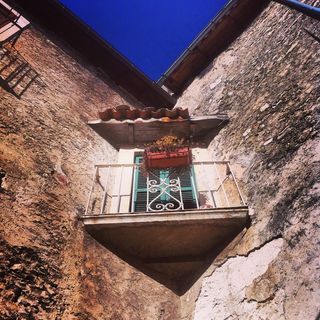 墙壁，露台，乡村，博尔戈