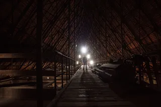 屋顶，屋顶建筑，钢结构，木材