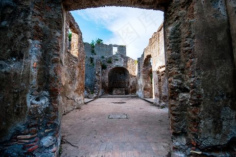 周末，废墟，意大利，拉齐奥，死城，蒙特拉诺