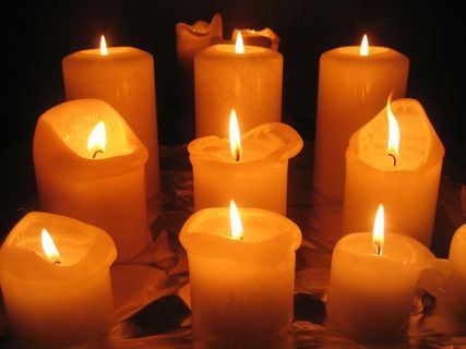 来临，蜡烛，光，灯，晚上，圣诞节