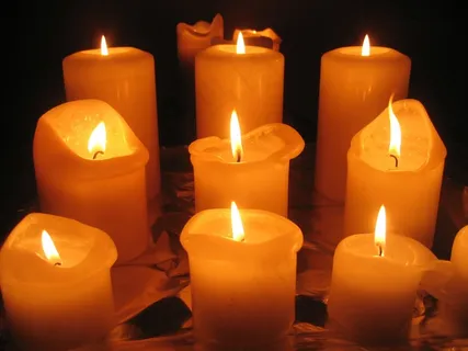 来临，蜡烛，光，灯，晚上，圣诞节