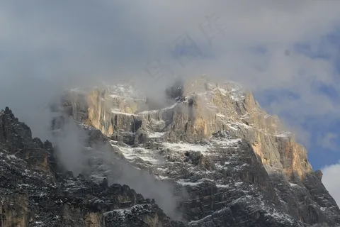 自然,山,雪 自然,山,雪
