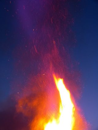 火，烧伤，地狱，温暖，热，火焰，大火，收音机