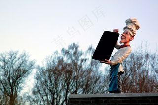 烹饪，厨师，董事会，男子，雕像，男性，厨师