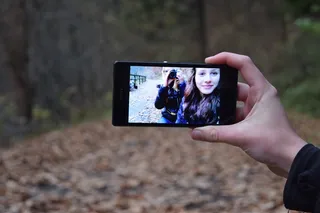 摄影，自拍照，照片中的照片，照片