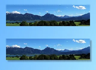 全景皇家角，福根湖湖，婴儿