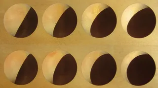 Awele，棋盘游戏，游戏板，播放，木，圆