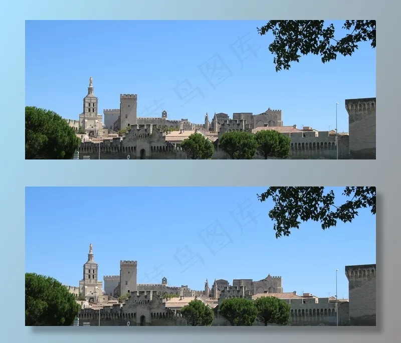 阿维尼翁，教皇，万国宫，法国，架构