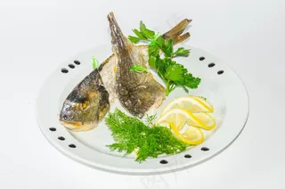 鱼，炸，卖肉，煎炸，烤串，烤肉串，芒果