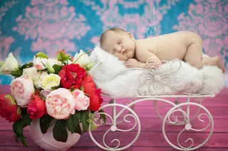 婴儿，女孩，儿童摄影师，很好，童年