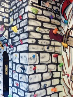 攀岩城堡，攀岩大厅，游乐城堡，儿童