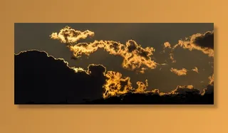 天空，云，日落，太阳光线，金，澳大利亚