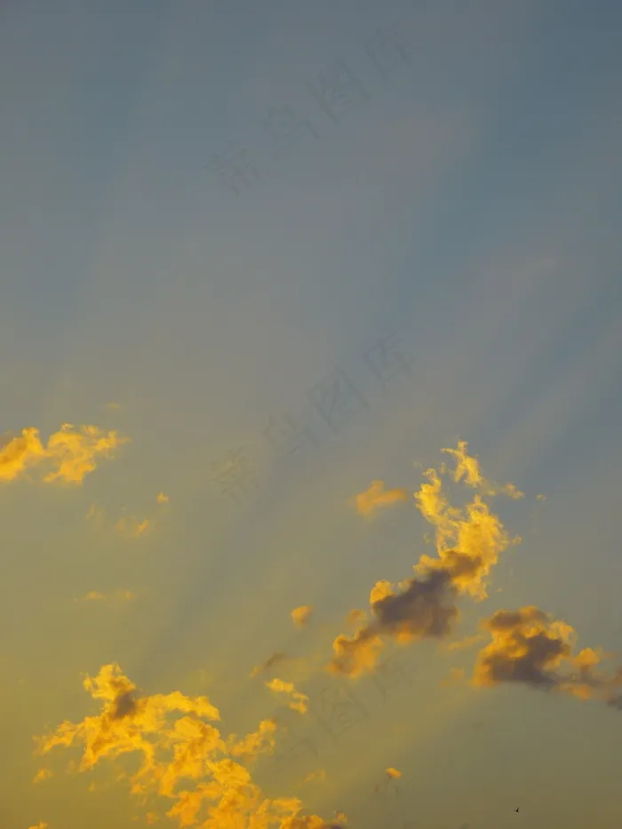 天空，Morgenstimmung，太阳，云，早晨，日出