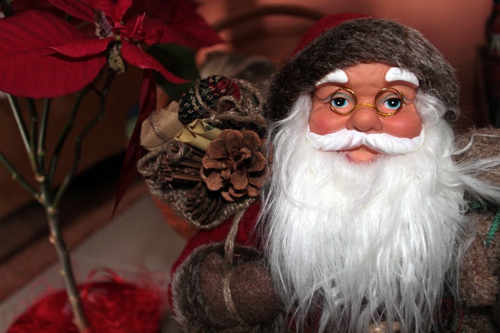 圣诞老人，灰色，巴特