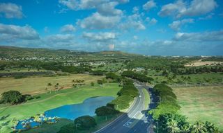 夏威夷，瓦胡岛，奥利纳岛，景观，山
