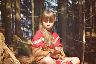 人类，儿童，女孩，印第安人，印度，意见，邪恶，恩斯特