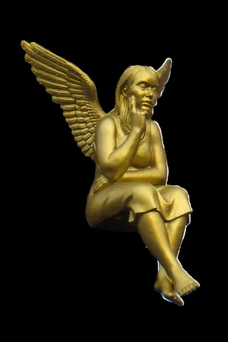 圣诞天使，圣诞节，天使，装饰，飞