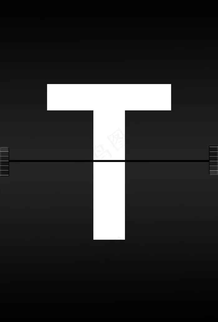 字母，美国广播公司，字母表，日记字体，机场