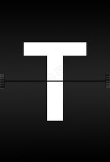 字母，美国广播公司，字母表，日记字体，机场