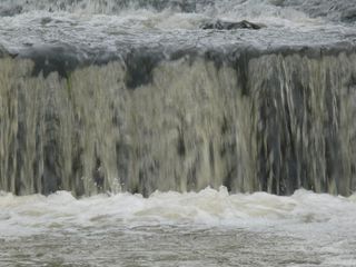 最防御，水，瀑布，自然，元素，河