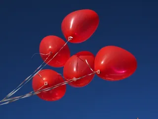 气球，心，爱情，浪漫，浪漫，关系