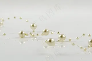 珠子，装饰，装饰，人造珍珠，塑料