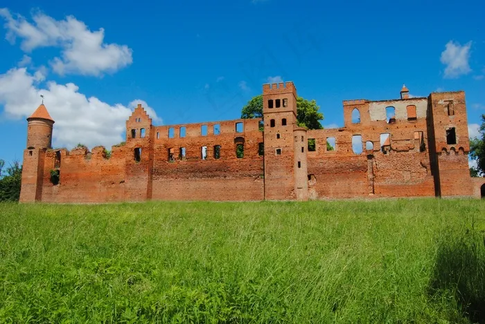 Szymbark，波兰，废墟，被毁，建筑