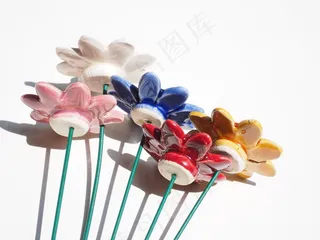 花，陶瓷花，陶瓷，声音，陶瓷