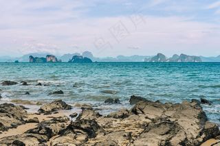 海洋，海洋，岩石，波浪，水，自然，景观